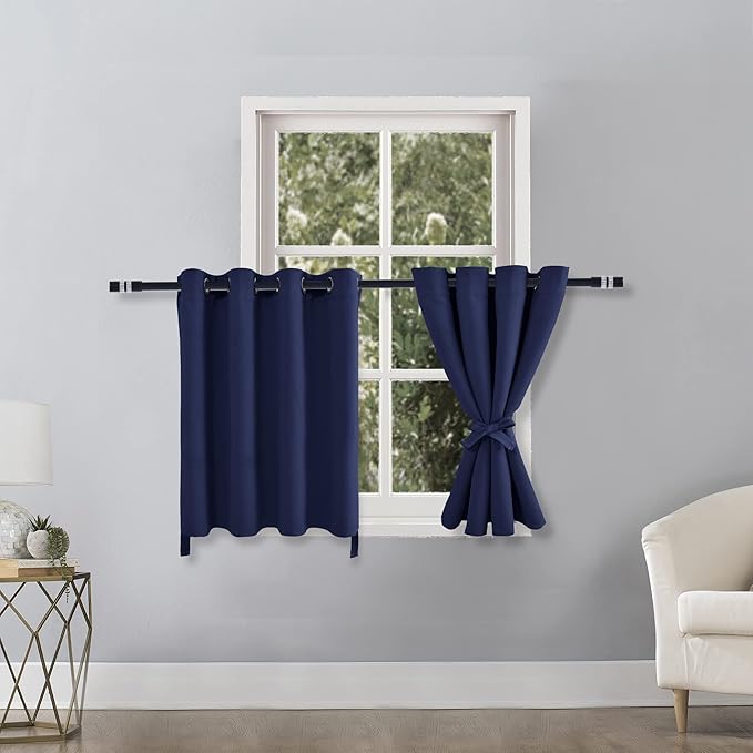 Hiasan RV Blackout Curtains for Bedroom, 52 x 36 Inches Long - Image 2