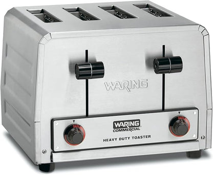 Waring Commercial WCT805 Heavy Duty Stainless Steel Standard Toaster by WaringCommercialProducts