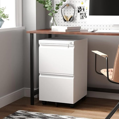 Letaya 2 Drawer Mobile File Cabinet - Image 2