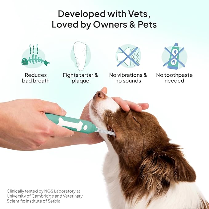 Dog Toothbrush | Innovative Eletrolytic Technology | Improves Oral Health & - Image 6