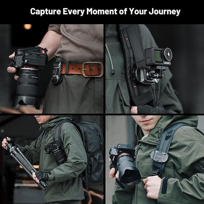 PGYTECH 2025 New Version Beetle Camera Clip V2, Quick Release Camera Backpack - Image 4