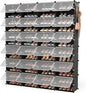 ROJASOP Shoe Storage Cabinet, 12-Tier Shoe Organizer 96 Pairs Extra Large by ROJASOP