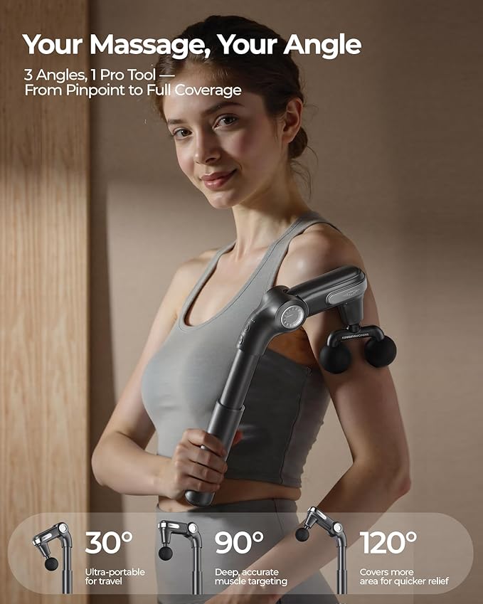 KingPavonini Foldable Massage Gun - Image 3