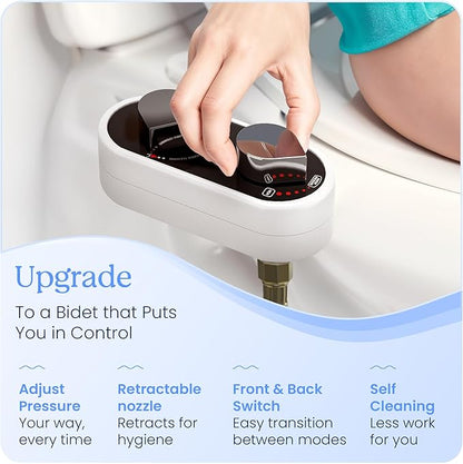 CLEAR REAR Bidet Attachment for Toilet Seat - Image 4