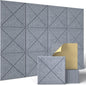 Sonicism 12 Pack X-Lined Acoustic Panels by Sonicism