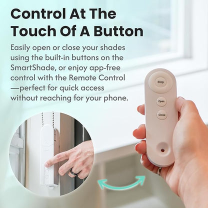 Aura Roller Smart Shade Driver, Remote Control & WiFi Dongle | Automate - Image 7