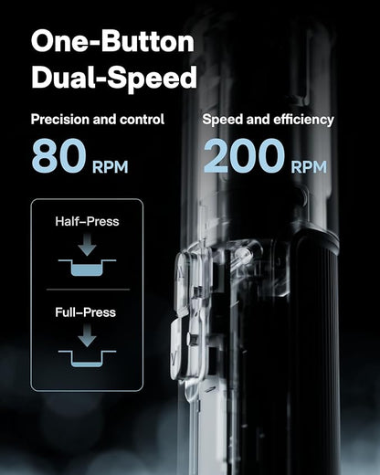 HOTO PixelDrive Electric Screwdriver, Smart Display, 6 Torque Settings - Image 8
