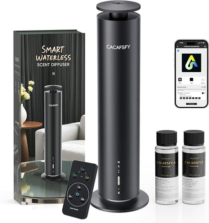 The CACAFSFY Waterless Scent Diffuser Starter Kit -Include 2x120ml Essential by CACAFSFY