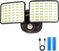 Rechargeable Battery Motion Light, 2500LM & 4000LM Dual Modes Motion Sensor by YTKIH