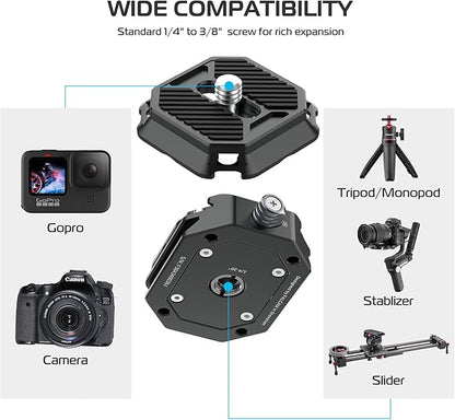 FALCAM F38 Quick Release Kit V1, Plate - Image 3