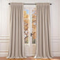Lazzzy Velvet Blackout Extra Long Curtains Thermal Insulated Room Window Drapes by Lazzzy