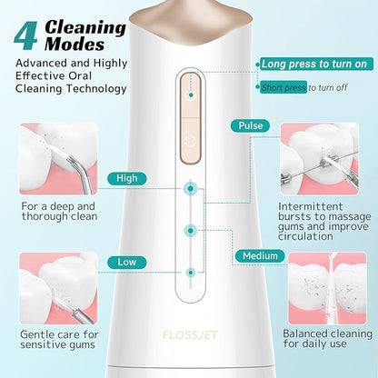 FlossJet Water Dental Flosser Cordless Oral Irrigator - Image 3