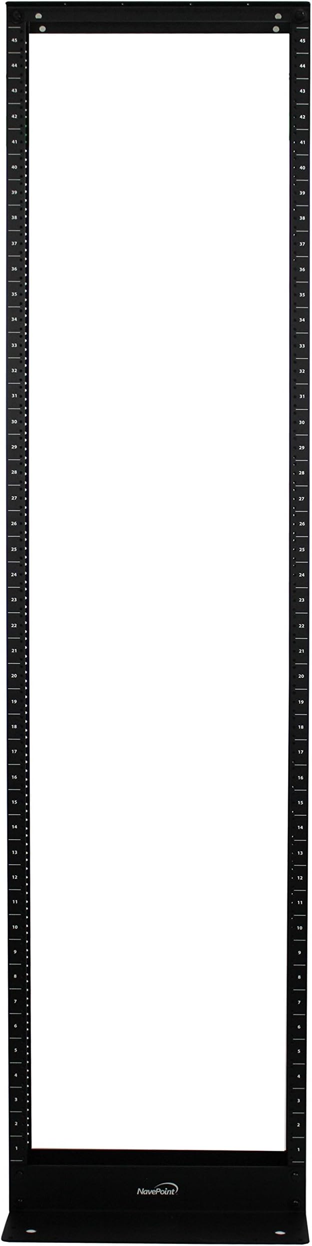NavePoint 45U 2 Post Open Frame Server Rack - Image 6