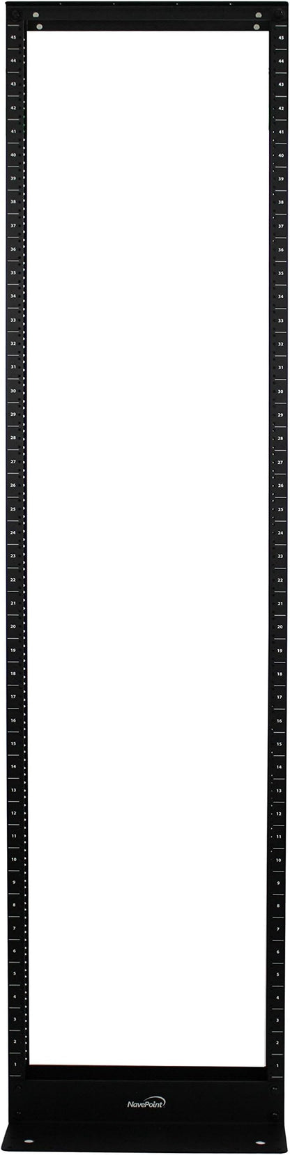 NavePoint 45U 2 Post Open Frame Server Rack - Image 6