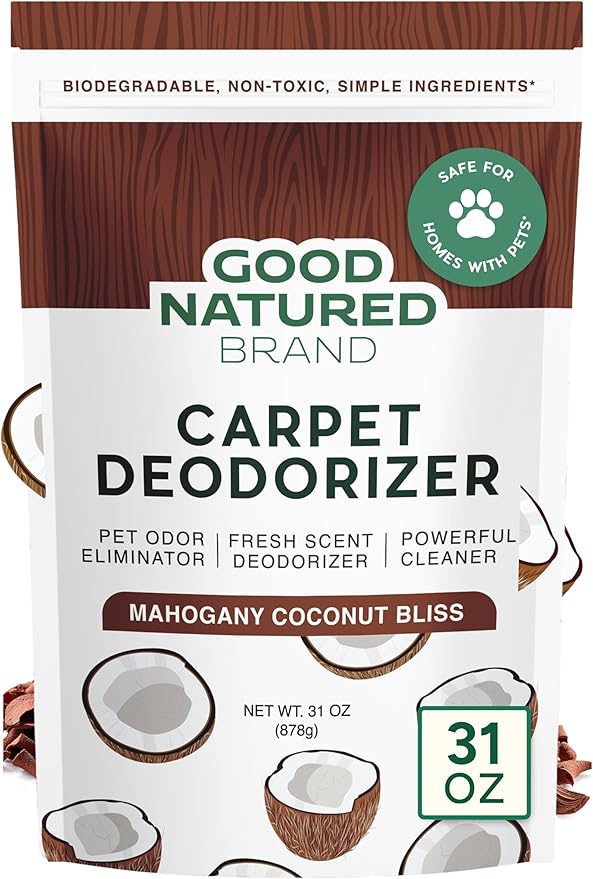 Good Natured Brand | Carpet Deodorizer & Freshener Powder | 31 oz Pet Odor by GoodNaturedBrand