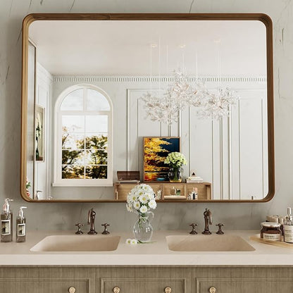 LOAAO 48X36 Inch Bathroom Mirror - Image 8