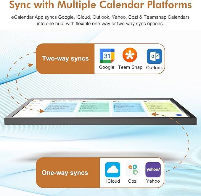 Smart Digital Calendar Chore Chart-for-Family-Planner - Image 7