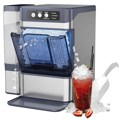 Countertop Nugget Ice Maker 40Lbs/24H by FADHOLE