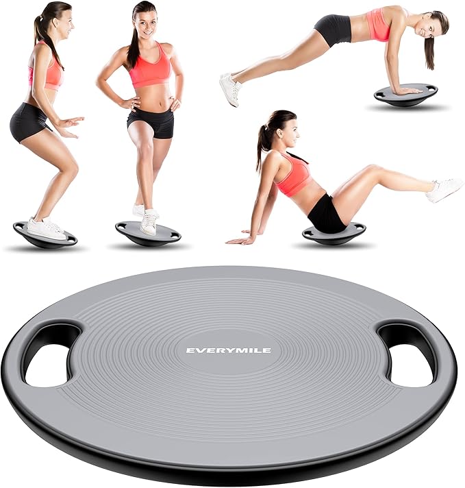 EVERYMILE Wobble Balance Board, Exercise Balance Stability Trainer Portable - Image 6