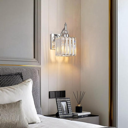 BBLLWJ Modern Wall Sconces Set of Two Chrome Wall Sconces Indoor Wall Lamp - Image 6