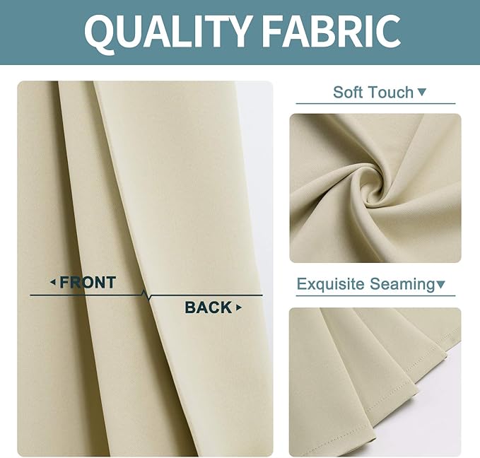 ChrisDowa Grommet Blackout Curtains - Image 4