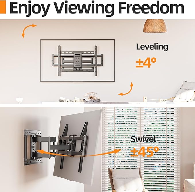 IWORKBOARD 75 85 inch Full Motion TV Wall Mount - Image 4