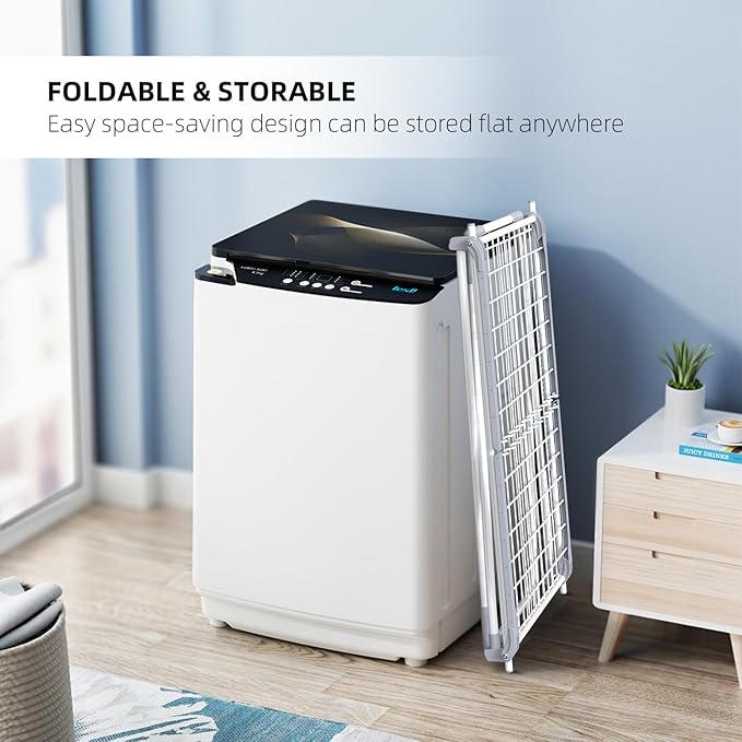 Unkqan Clothes Drying Rack, Foldable Laundry Rack - Image 4