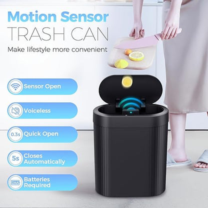 5 Gallon Bathroom Trash Can - Image 2