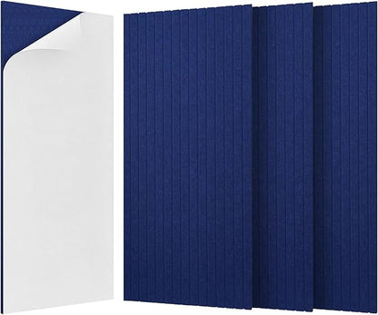 BUBOS 5 Pack Large Acoustic Panels, 47.2" X 23.6" Acoustical Wall Panel by BUBOS