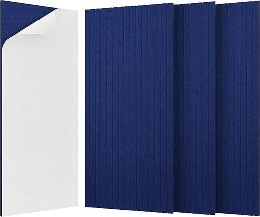 BUBOS 5 Pack Large Acoustic Panels, 47.2" X 23.6" Acoustical Wall Panel by BUBOS