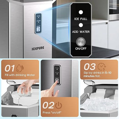 ICEPURE Nugget Ice Makers Countertop - Image 6