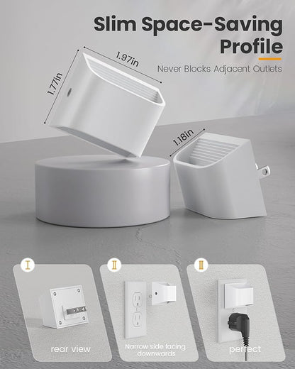 NIORSUN Plug in Night Light, Auto Brightness Sensor Night Light, 3000K Warm - Image 4