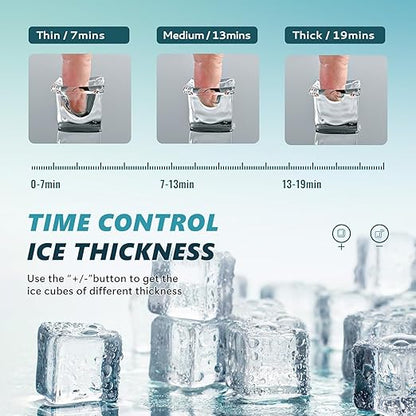 EUHOMY Ice Cube Maker Machine Countertop - Image 5