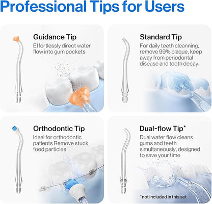 usmile C10 Portable Water Flosser – Travel-Friendly, 95-Day Battery, 4 Modes - Image 4