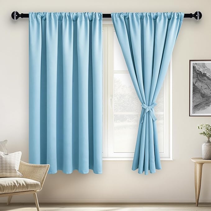 JIUZHEN Blackout Curtains for Bedroom by JIUZHEN