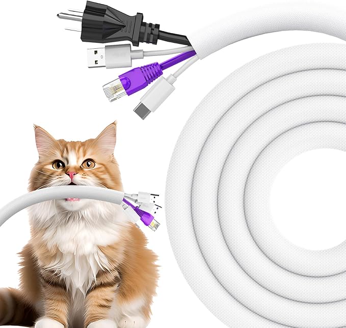 UOMTFAI Dog and Cat Cord Protector 10ft by UOMTFAI