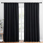 NICETOWN Black Blackout Curtain Blinds by NICETOWN