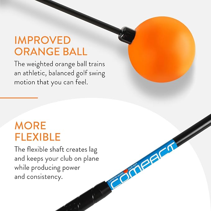 Orange Whip Golf Swing Trainer Aid Patented & Made in USA - Image 4
