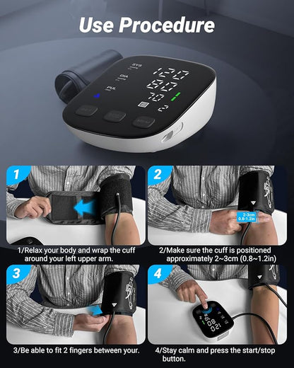 Blood Pressure Monitor Automatic Blood Pressure Machine - Image 7