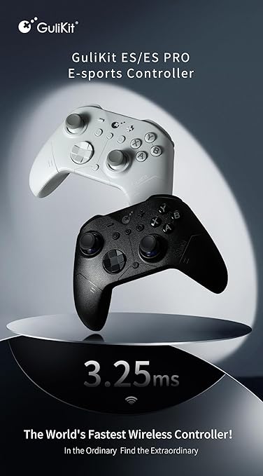 GuliKit ES Fastest Wireless Controller – Hall Anti-Drift&Anti-Snapback Joysticks - Image 2