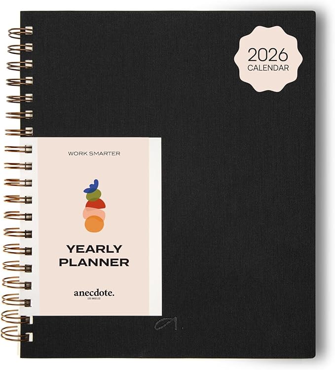 Anecdote Planner 2026 Spiral Notebook by Anecdote