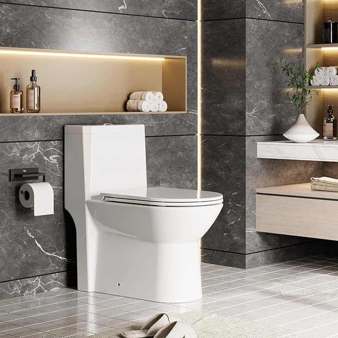 One Piece Toilet by Unknown