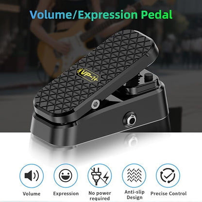 Btuty Volume Expression Pedal Expression EXP & Passive Volume 2-in-1 Dual - Image 5