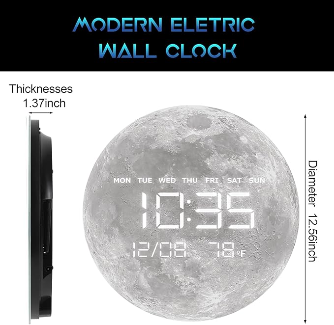 HOMLOVE Digital Wall Clock - Image 2