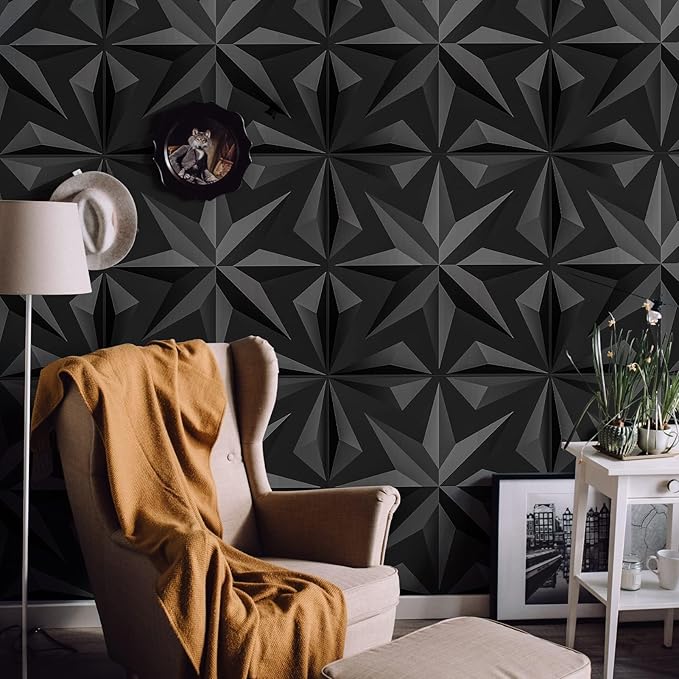 Art3d Decorative 3D Wall Panels Art Petal Pack of 12 Tiles 32 Sq Ft - Image 6