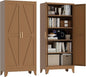 71" Tall Pantry Cabinet, Kitchen Pantry Storage Cabinets by XIUSVON