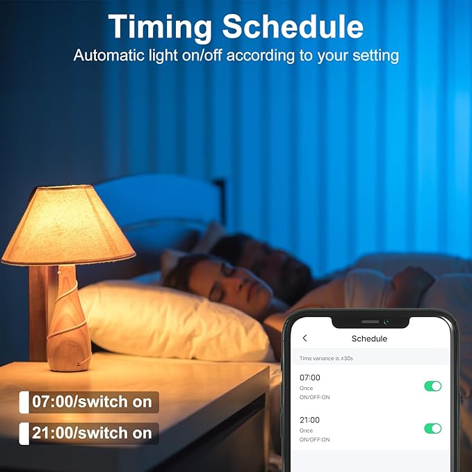 HYDONG Smart RGB Bulb, Smart Bulbs Compatible - Image 7