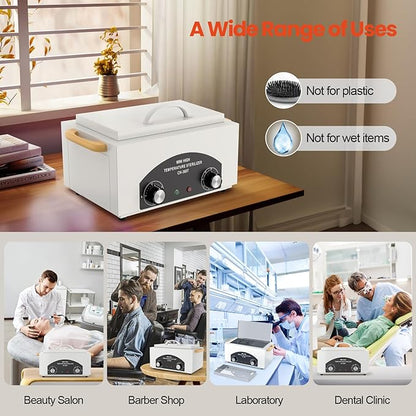 High Temperature Metal Tool Cleaner Machine, 2L Dry Heat Cleaning Box - Image 7