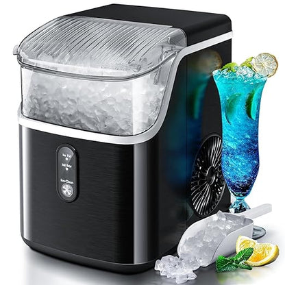 Antarctic Star Nugget Ice Maker Countertop, Chewable Nugget Ice Machine by AntarcticStar
