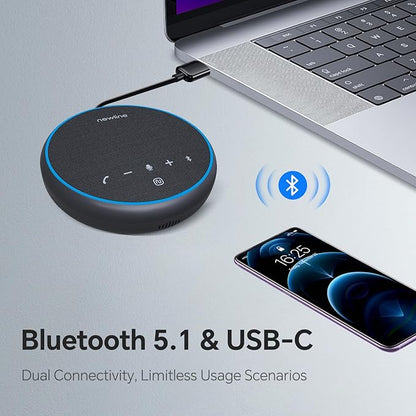N newline Conference Speaker and Microphone, 2 Mics 360° Voice Pickup, AI Noise - Image 6